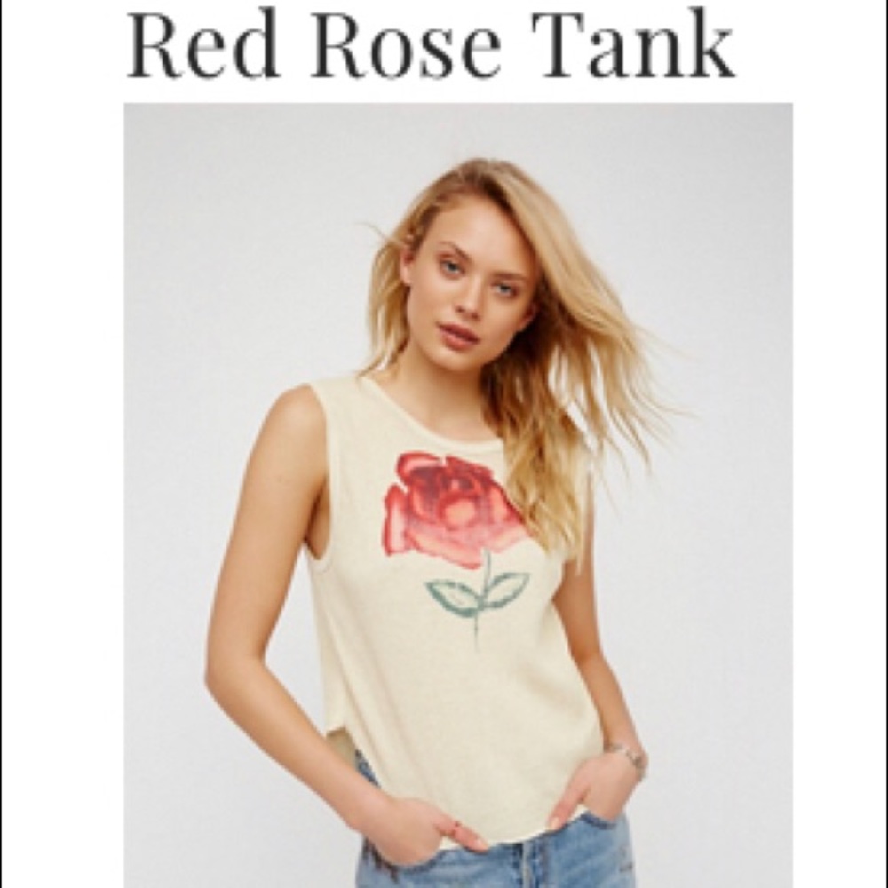 Red Rose Tank